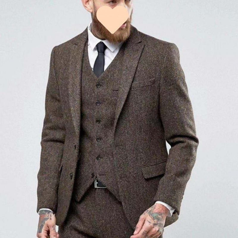 Three-piece suit suit